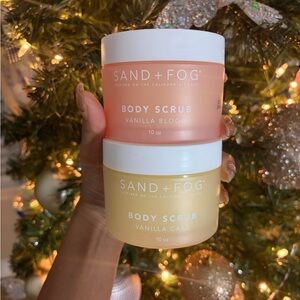 SAND + FOG Vanilla Bloom & Cake Body Scrub Set (2)